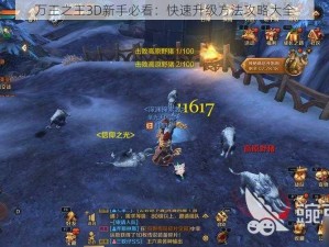 万王之王3D新手必看：快速升级方法攻略大全