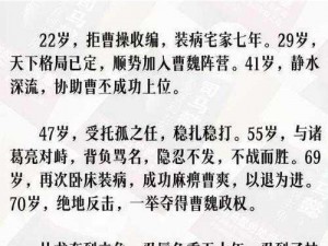 司马懿的技能作用详解：战略运筹智慧决策与领导力发挥：全方位解读司马懿技能的使用之道