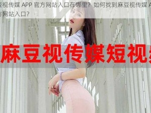 麻豆视传媒 APP 官方网站入口在哪里？如何找到麻豆视传媒 APP 官方网站入口？