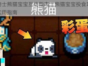 元气骑士熊猫宝宝互动指南：熊猫宝宝投食攻略详解与实用指南