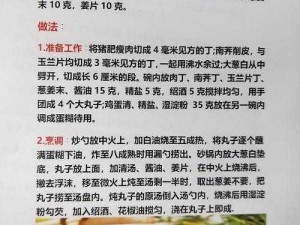 四喜丸子技能属性深度解析：元气人参药浴之秘，食物语中的养生智慧