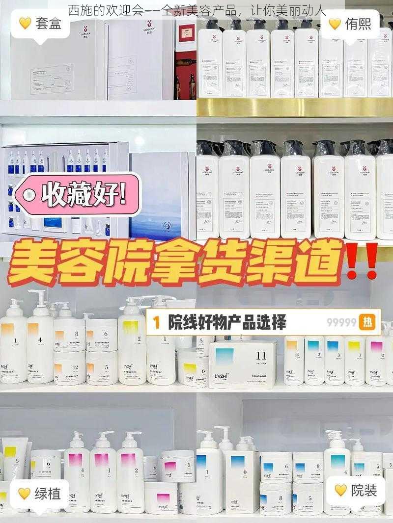 西施的欢迎会——全新美容产品，让你美丽动人