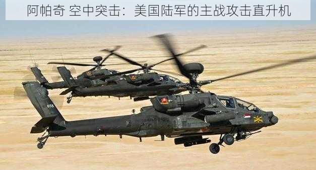 阿帕奇 空中突击：美国陆军的主战攻击直升机