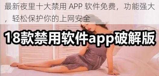 最新夜里十大禁用 APP 软件免费，功能强大，轻松保护你的上网安全