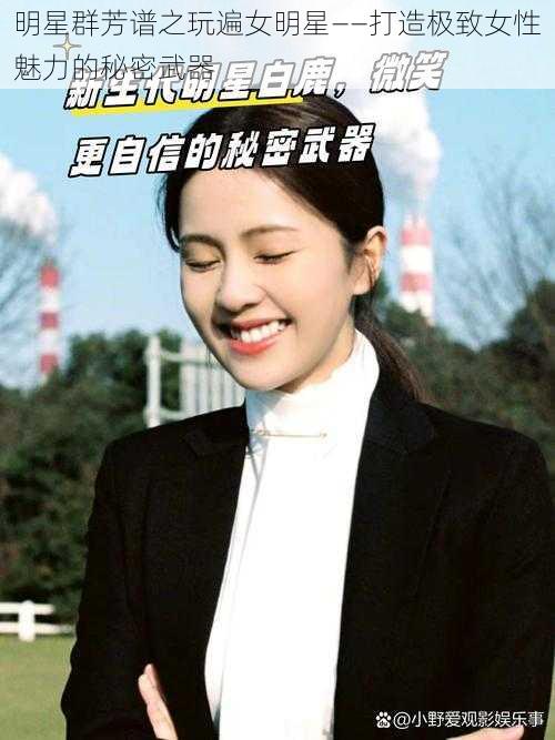 明星群芳谱之玩遍女明星——打造极致女性魅力的秘密武器