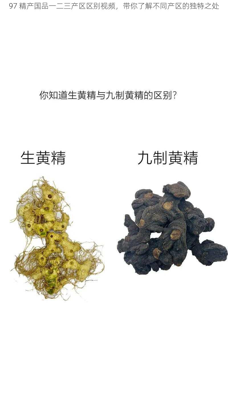 97 精产国品一二三产区区别视频，带你了解不同产区的独特之处