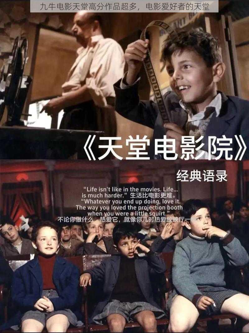 九牛电影天堂高分作品超多，电影爱好者的天堂