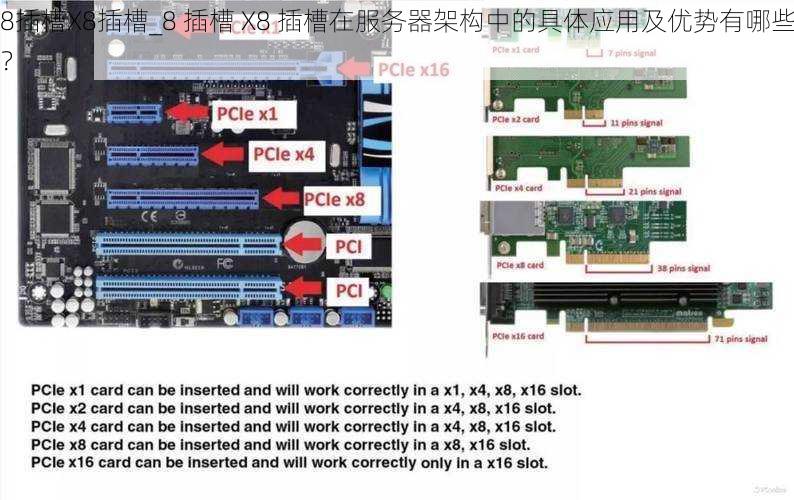 8插槽X8插槽_8 插槽 X8 插槽在服务器架构中的具体应用及优势有哪些？