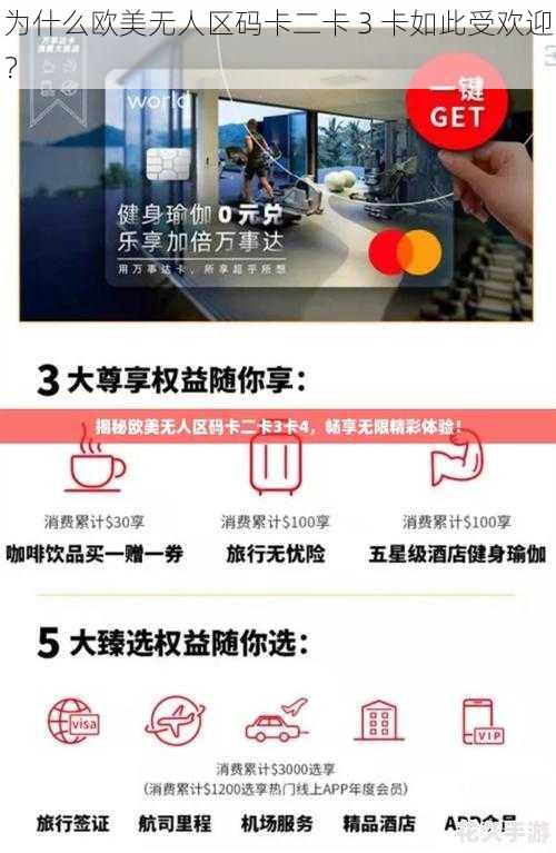 为什么欧美无人区码卡二卡 3 卡如此受欢迎？