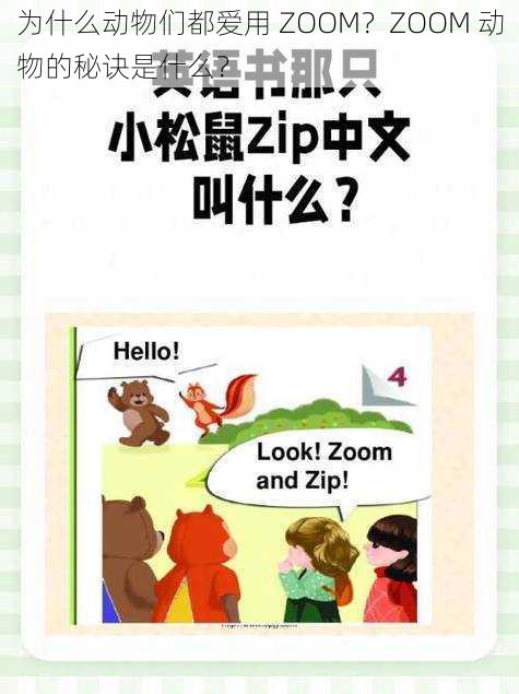 为什么动物们都爱用 ZOOM？ZOOM 动物的秘诀是什么？