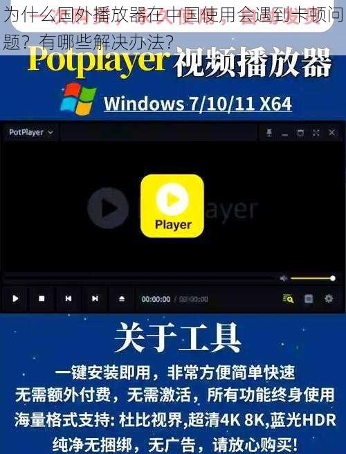 为什么国外播放器在中国使用会遇到卡顿问题？有哪些解决办法？