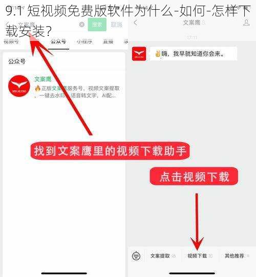 9.1 短视频免费版软件为什么-如何-怎样下载安装？