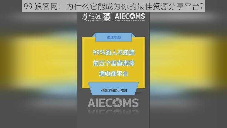 99 狼客网：为什么它能成为你的最佳资源分享平台？