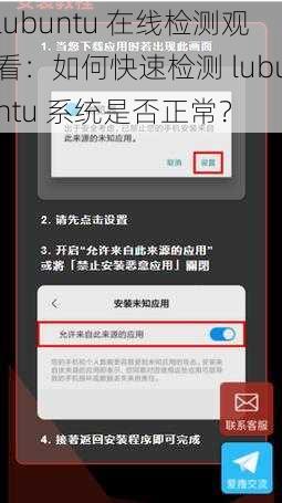 lubuntu 在线检测观看：如何快速检测 lubuntu 系统是否正常？