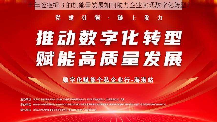 丰年经继拇 3 的机能量发展如何助力企业实现数字化转型？