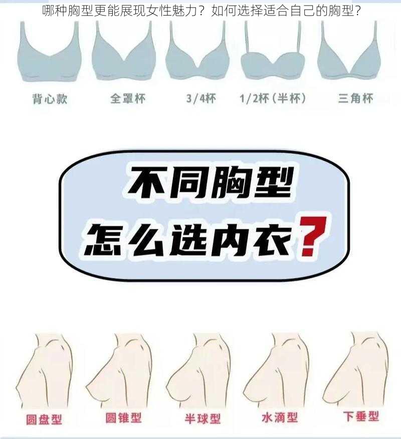 哪种胸型更能展现女性魅力？如何选择适合自己的胸型？