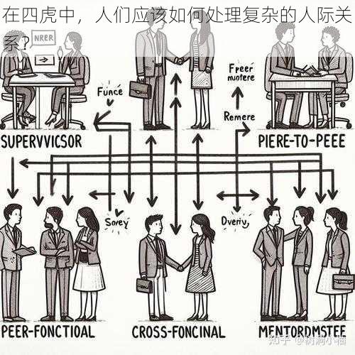 在四虎中，人们应该如何处理复杂的人际关系？